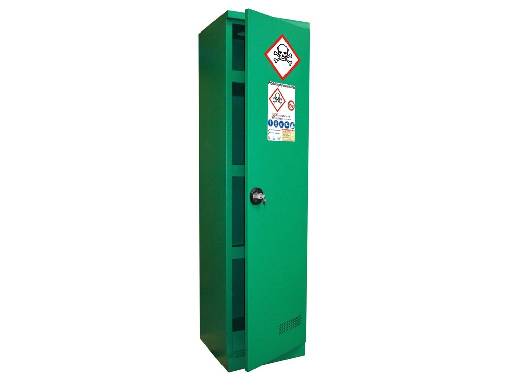 Armoire pour phytosanitaires - 1 porte - Rétention : 58 L