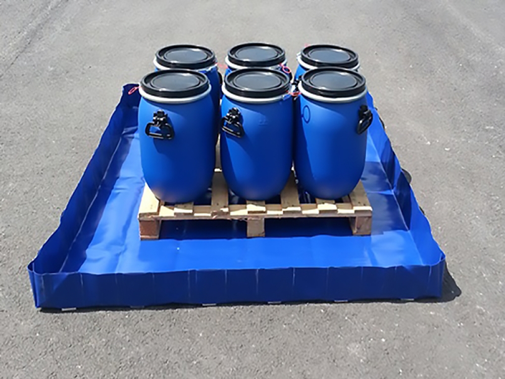 Bac de rétention souple pliable - 825 litres - bac rétention DIFOPE