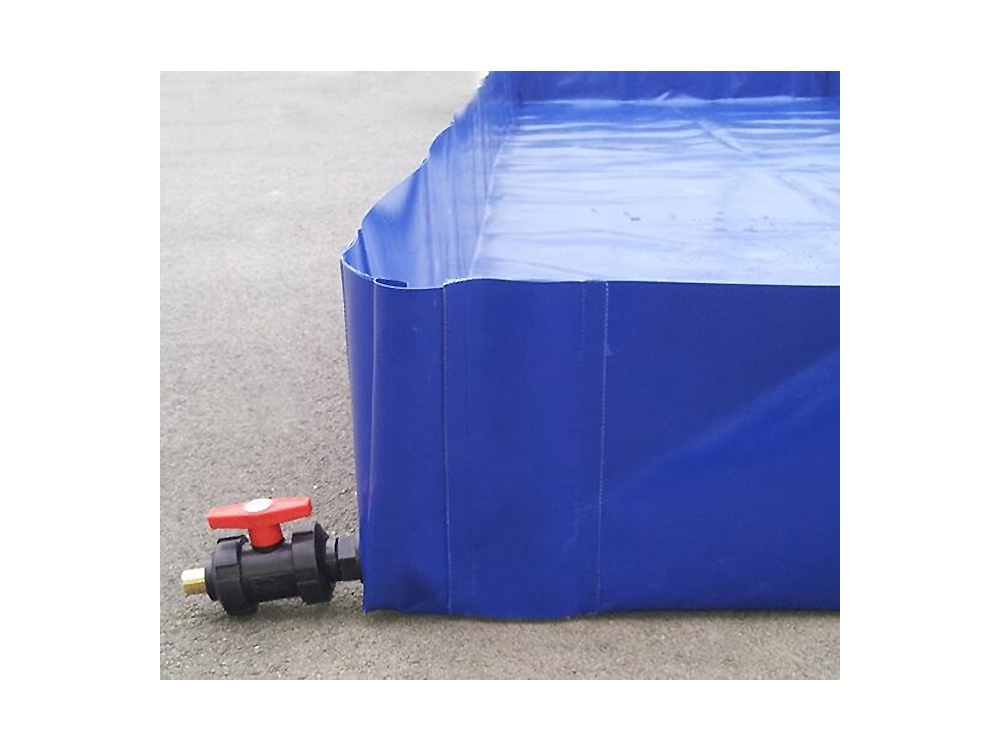 Vanne de vidange pour bac de rétention souple - Réf. BRSO VANNE - DIFOPE