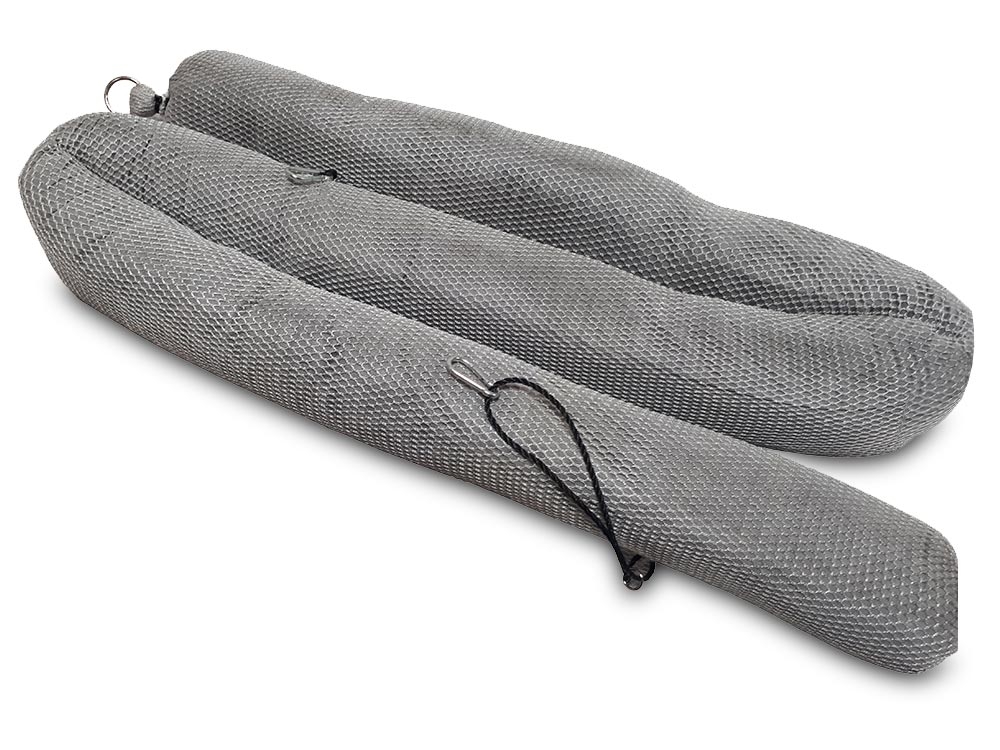 Barrage absorbant pour hydrocarbures