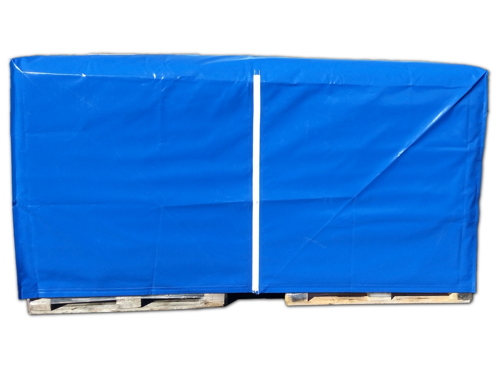 Bâche de protection pour 2 IBC