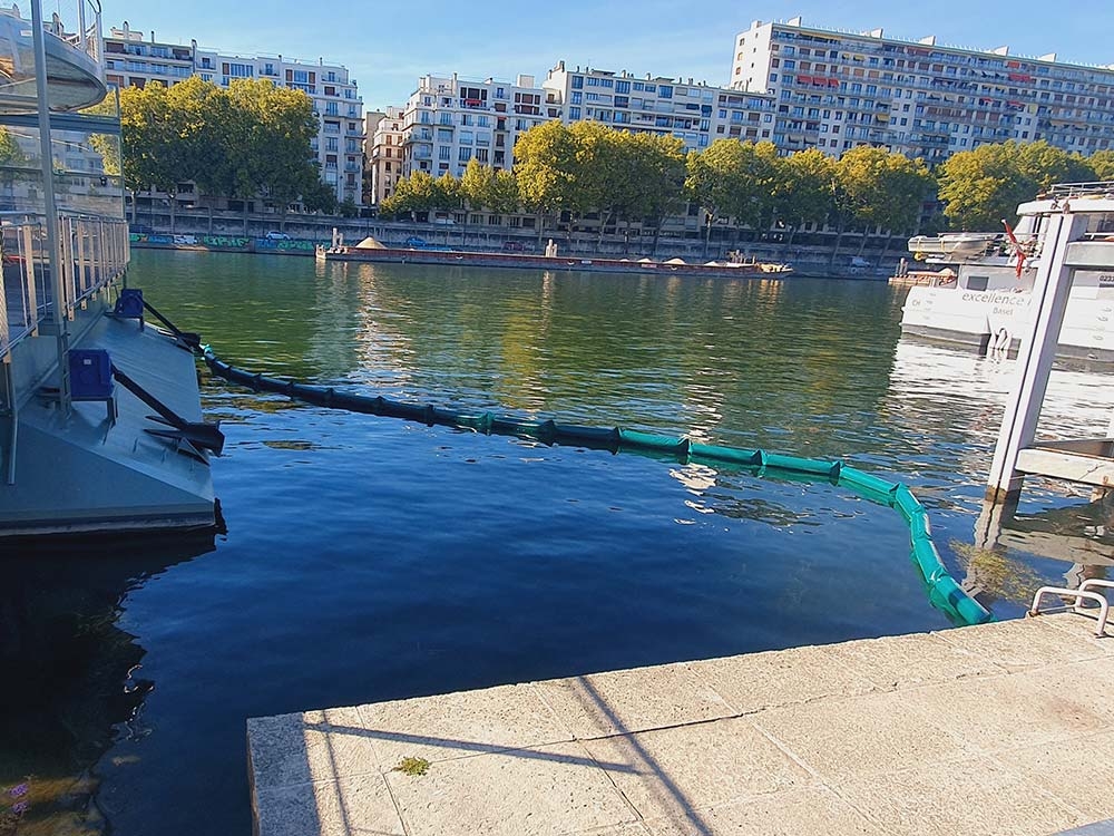 Barrage modulable anti-inondation  Orisques Floodstop - Orisques  Distribution