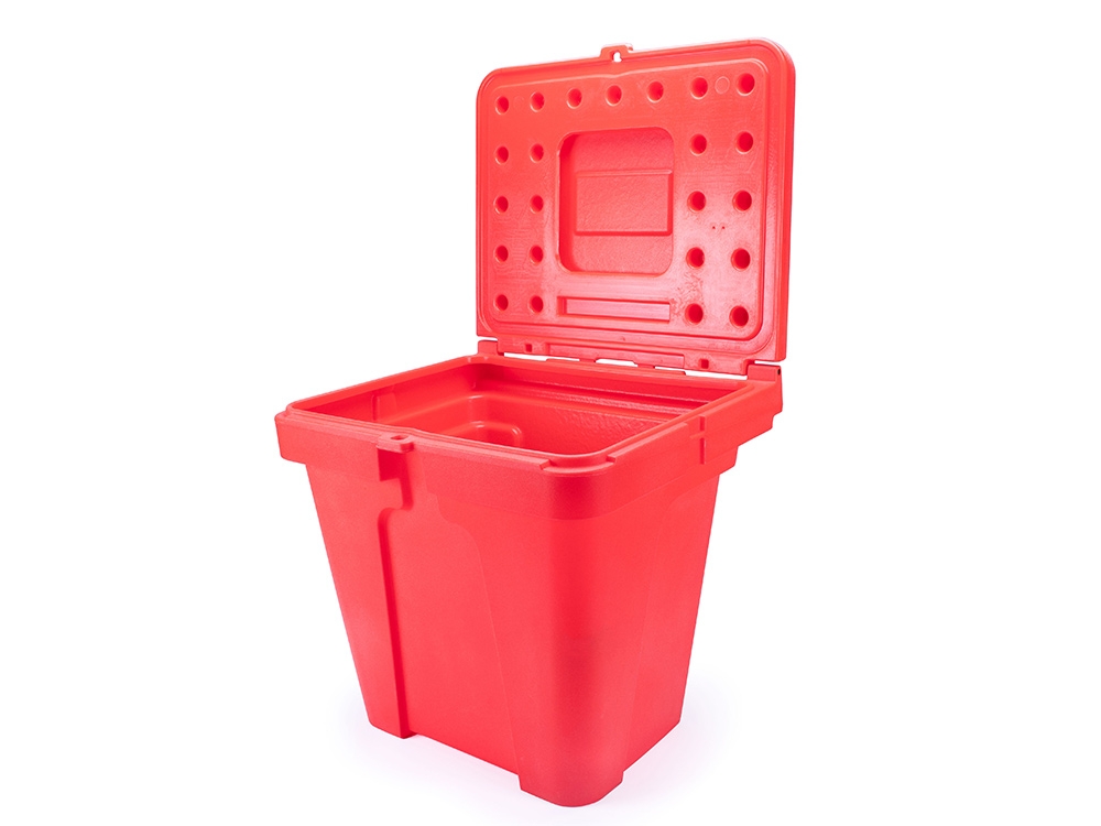 Coffre de stockage PEHD 110 l - Réf. COF110R-V2 - DIFOPE
