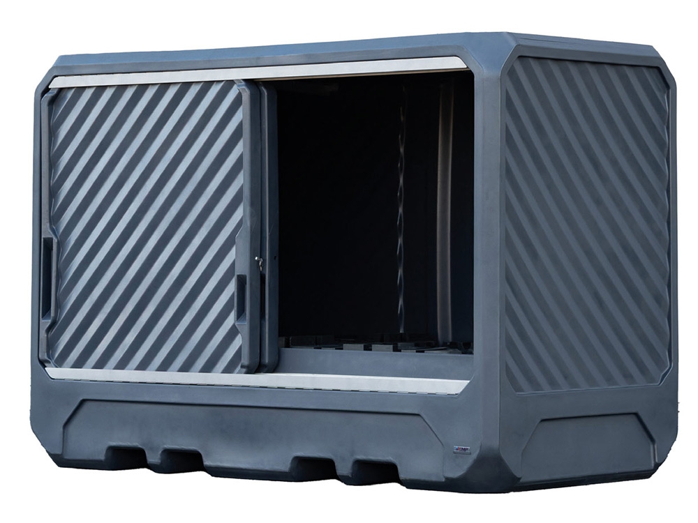 Module de rétention pour 2 emplacements (2IBC ou 2 palettes de 8 fûts)