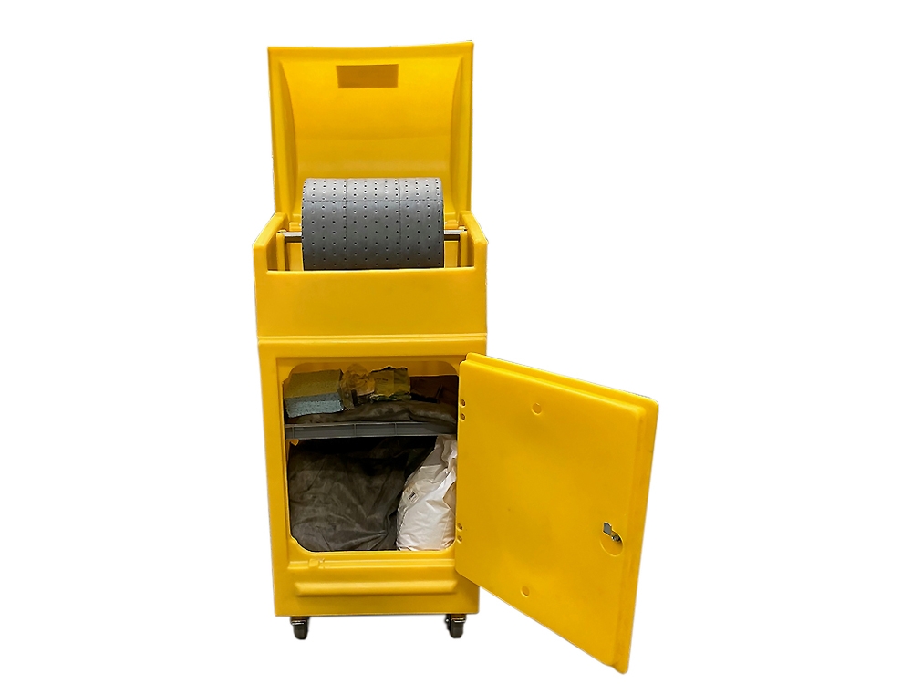 Kit absorbant Tous liquides - 130 L - Kit Armoire mobile - KTL130ARM - DIFOPE