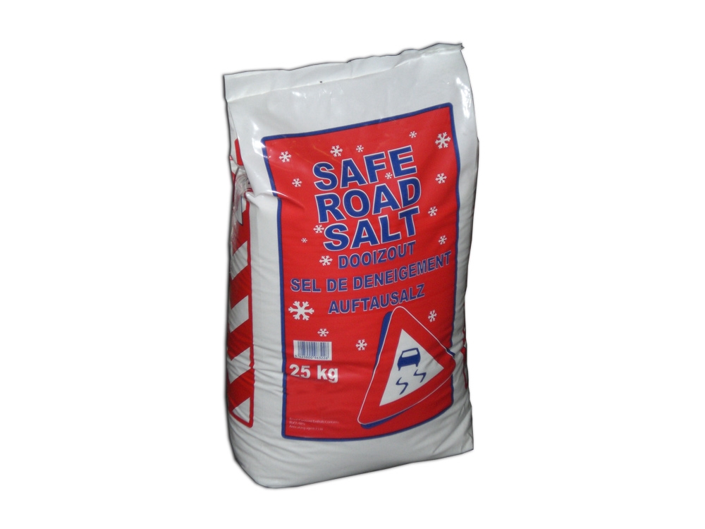 Sel de déneigement - Sac de 25 kg - Vendu par palette de 40 sacs