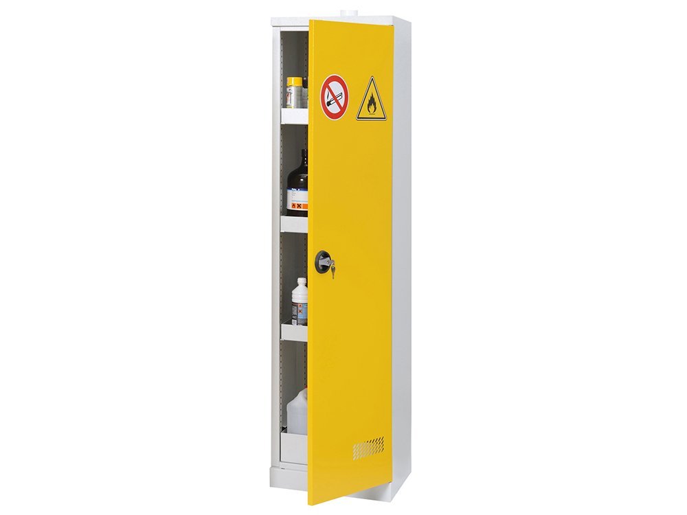 Armoire de rétention pour stockage de produits inflammables