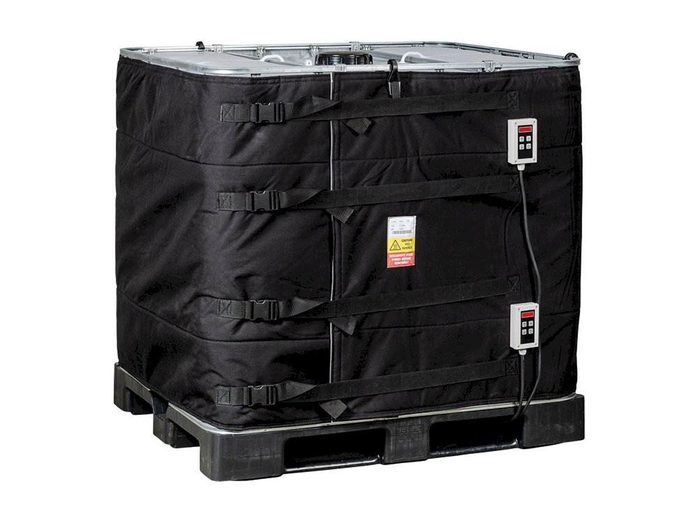 Couverture chauffante pour IBC, avec 2 circuits de chauffe (réf. COUVIBC-2) Couverture chauffante pour IBC, avec 2 circuits de chauffe (réf. COUVIBC-2)