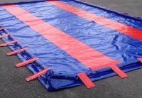 Aire de lavage utilisée pour le nettoyage des véhicules et engins de chantier (bac autoportant de 6000 L - BRSO 6000AUTO fabriqué par DIFOPE)