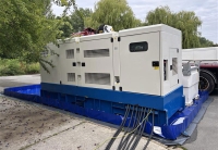 Solution de rétention occasionnelle pour groupe électrogène sur chantier - Capacité de rétention : 3750 L