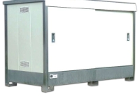 Conteneur de stockage avec rétention - Armoire coupe-feu 3 mètre 1 niveau - DIFOPE